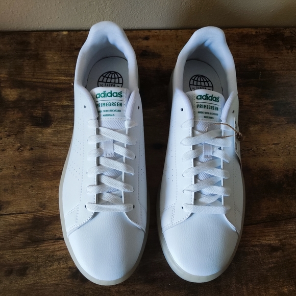 Adidas Stan Smith Advantage(Recycled Material sole) Green Size 10 - Picture 7 of 9